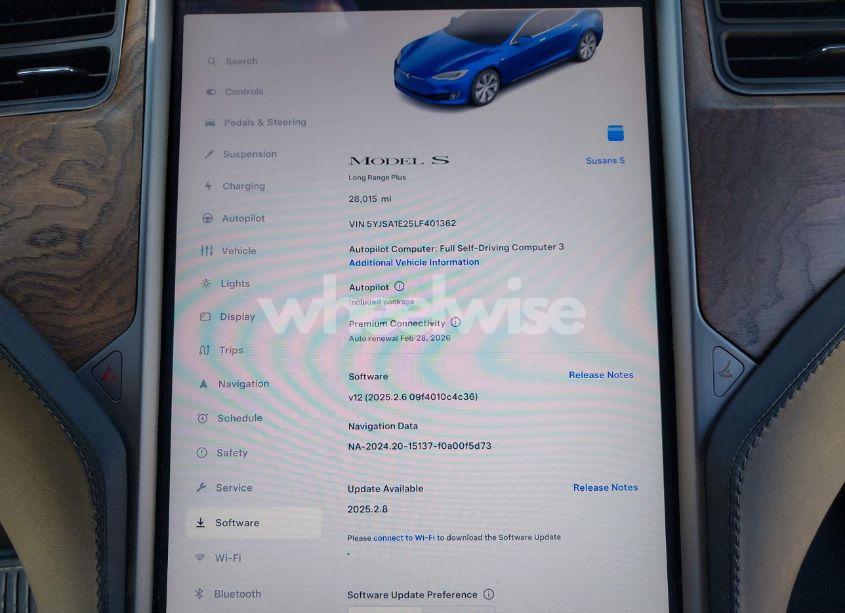 Photo 18 of 2020 Tesla Model S LONG RANGE DUAL MOTOR ALL-WHEEL DRIVE/LONG RANGE PLUS DUAL MOTOR ALL-WHEEL DRIVE (VIN 5YJSA1E25LF401362)