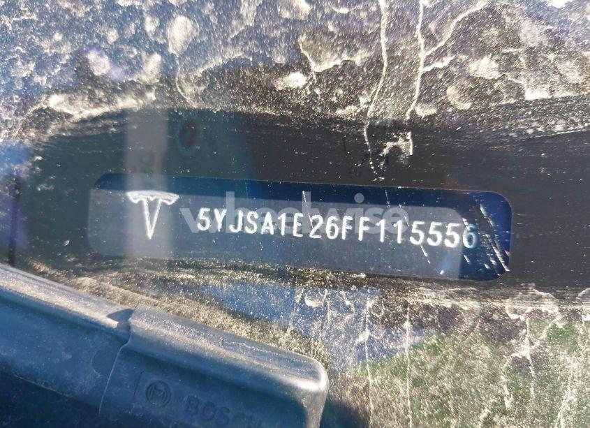 Photo 8 of 2015 Tesla Model S 70D/85D/P85D (VIN 5YJSA1E26FF115556)