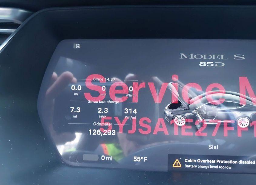 Photo 18 of 2015 Tesla Model S 70D/85D/P85D (VIN 5YJSA1E27FF119096)