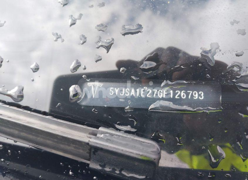 Photo 9 of 2016 Tesla Model S 60D/70D/75D/85D/90D (VIN 5YJSA1E27GF126793)