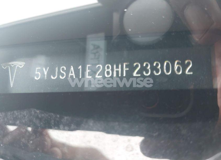 Photo 9 of 2017 Tesla Model S 100D/60D/75D/90D/P100D (VIN 5YJSA1E28HF233062)