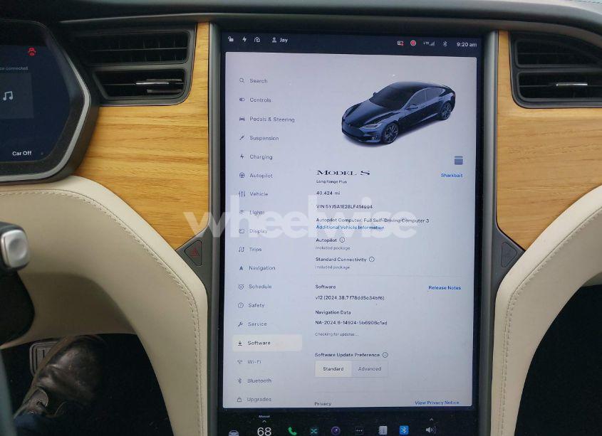 Photo 19 of 2020 Tesla Model S LONG RANGE DUAL MOTOR ALL-WHEEL DRIVE/LONG RANGE PLUS DUAL MOTOR ALL-WHEEL DRIVE (VIN 5YJSA1E28LF414994)