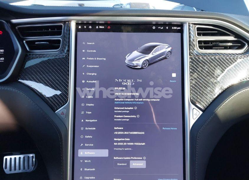 Photo 7 of 2017 Tesla Model S 100D/60D/75D/90D/P100D (VIN 5YJSA1E29HF216786)