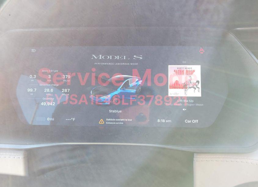 Photo 7 of 2020 Tesla Model S PERFORMANCE DUAL MOTOR ALL-WHEEL DRIVE (VIN 5YJSA1E46LF378921)