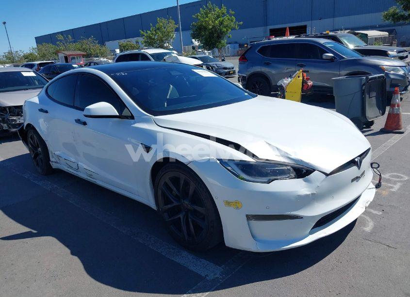 2022 Tesla Model S DUAL MOTOR ALL-WHEEL DRIVE (VIN 5YJSA1E50NF483160) main photo