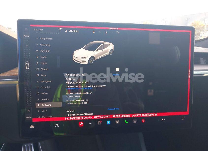 Photo 19 of 2023 Tesla Model S DUAL MOTOR ALL-WHEEL DRIVE/STANDARD RANGE (VIN 5YJSA1E50PF500073)