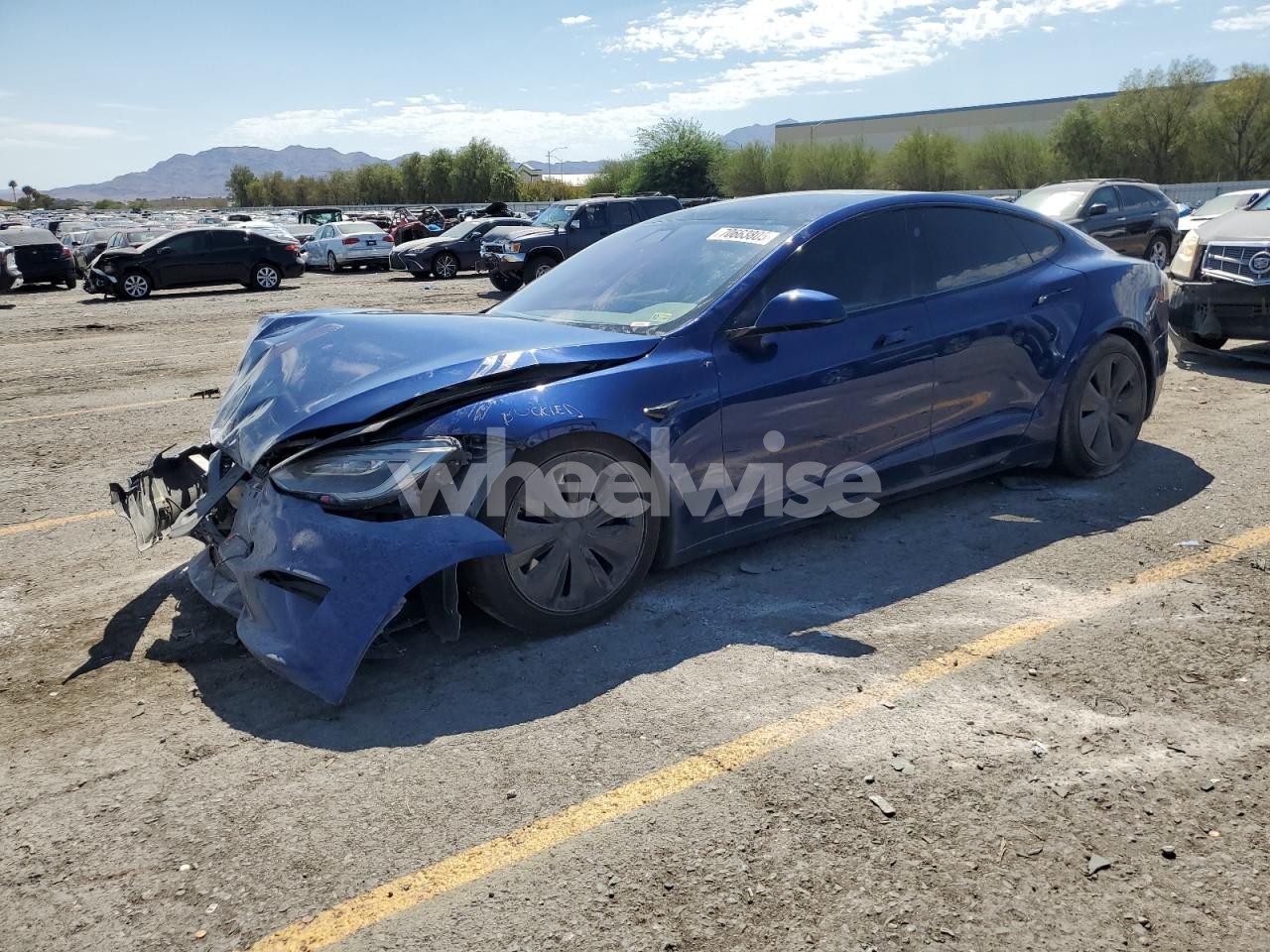 2021 TESLA MODEL S (VIN 5YJSA1E52MF453771) main photo