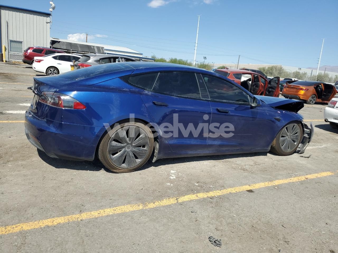 Photo 3 of 2021 TESLA MODEL S (VIN 5YJSA1E52MF453771)