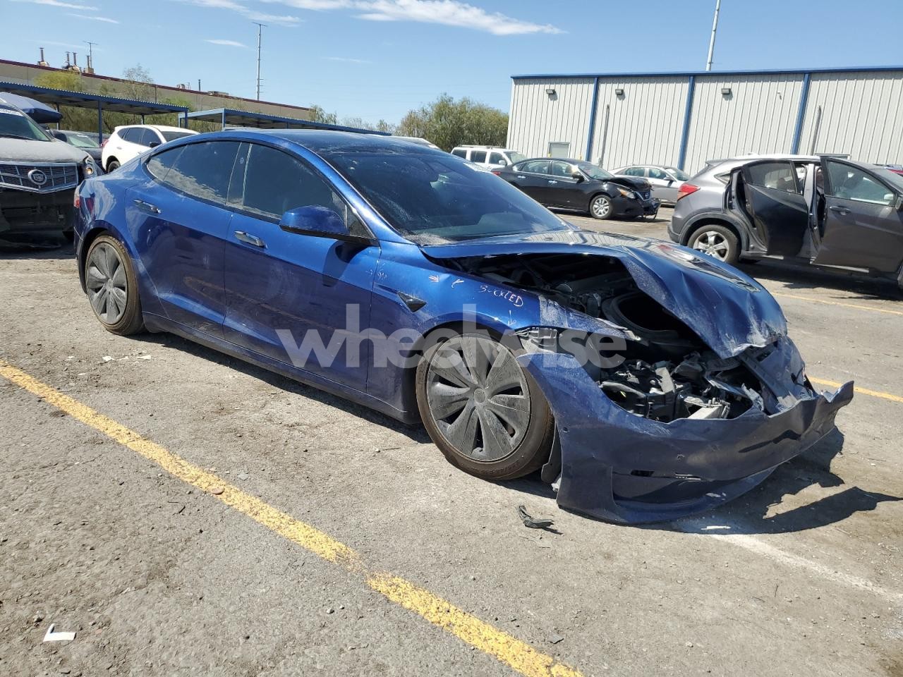 Photo 4 of 2021 TESLA MODEL S (VIN 5YJSA1E52MF453771)