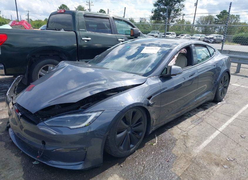 Photo 2 of 2022 Tesla Model S DUAL MOTOR ALL-WHEEL DRIVE (VIN 5YJSA1E53NF479023)