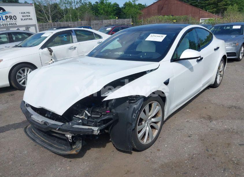 Photo 2 of 2021 Tesla Model S LONG RANGE DUAL MOTOR ALL-WHEEL DRIVE (VIN 5YJSA1E57MF428512)