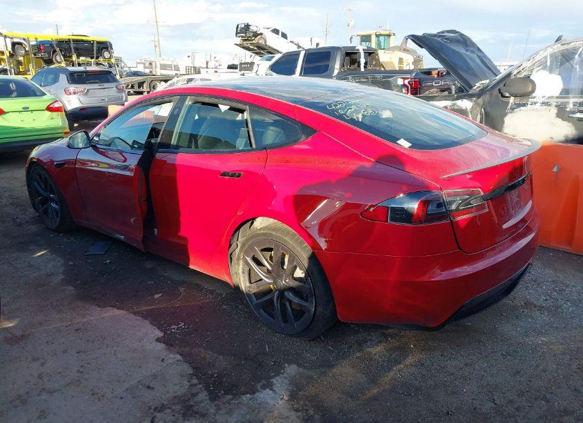 Photo 3 of 2021 Tesla Model S PLAID TRI MOTOR ALL-WHEEL DRIVE (VIN 5YJSA1E60MF437691)