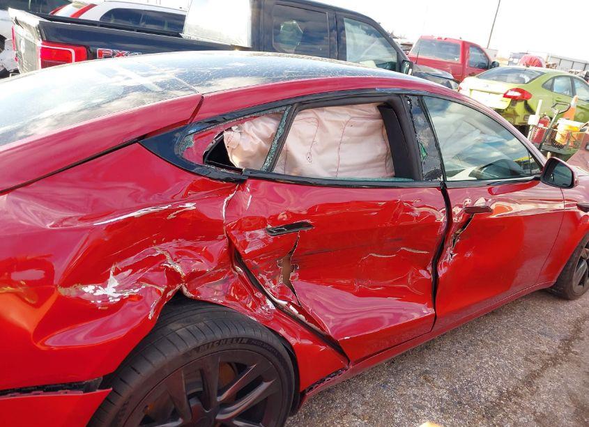 Photo 6 of 2021 Tesla Model S PLAID TRI MOTOR ALL-WHEEL DRIVE (VIN 5YJSA1E60MF437691)