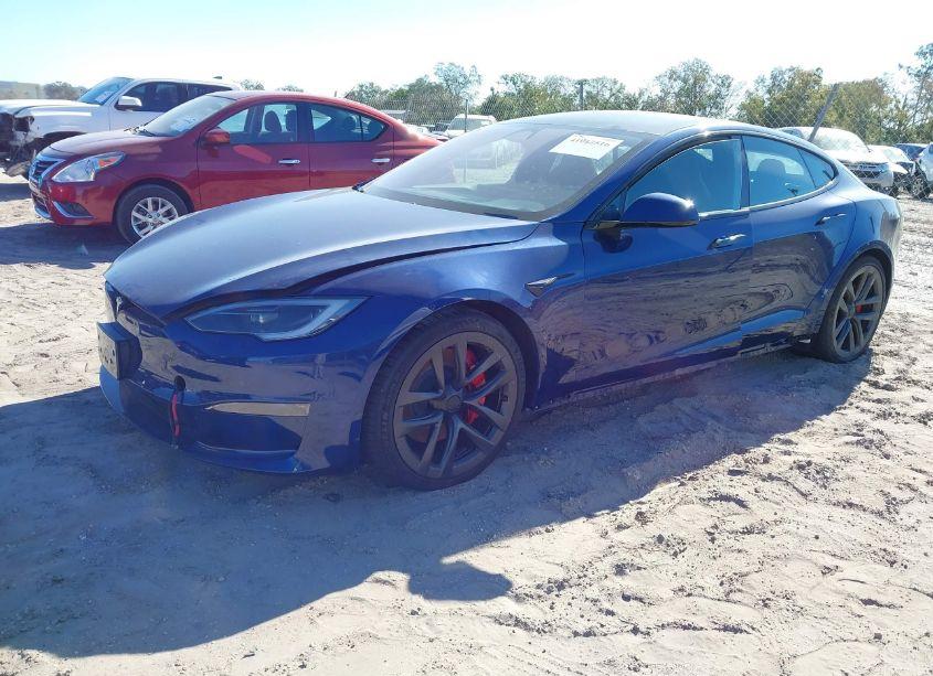 Photo 2 of 2024 Tesla Model S PLAID TRI MOTOR ALL-WHEEL DRIVE (VIN 5YJSA1E61RF538584)