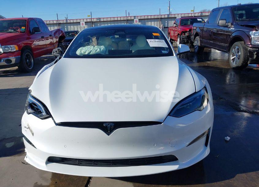Photo 12 of 2022 Tesla Model S PLAID TRI MOTOR ALL-WHEEL DRIVE (VIN 5YJSA1E63NF483873)