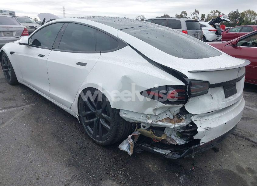 Photo 3 of 2022 Tesla Model S PLAID TRI MOTOR ALL-WHEEL DRIVE (VIN 5YJSA1E65NF488864)