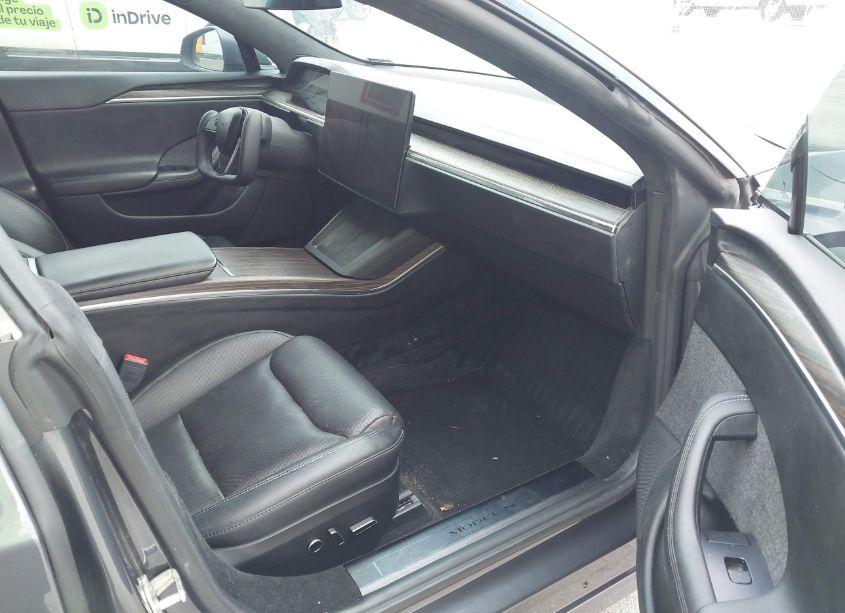Photo 5 of 2021 Tesla Model S PLAID TRI MOTOR ALL-WHEEL DRIVE (VIN 5YJSA1E66MF431345)