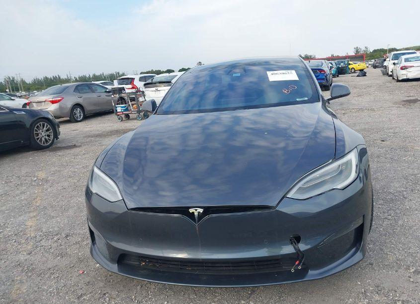 Photo 6 of 2021 Tesla Model S PLAID TRI MOTOR ALL-WHEEL DRIVE (VIN 5YJSA1E66MF431345)