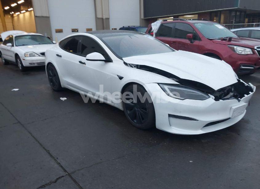 2022 Tesla Model S PLAID TRI MOTOR ALL-WHEEL DRIVE (VIN 5YJSA1E66NF474312) main photo