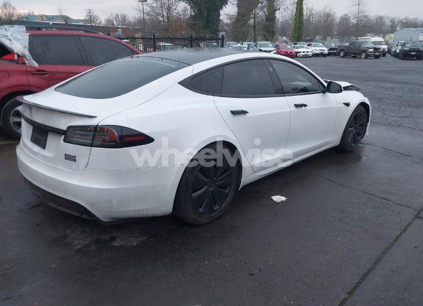 Photo 4 of 2022 Tesla Model S PLAID TRI MOTOR ALL-WHEEL DRIVE (VIN 5YJSA1E66NF474312)