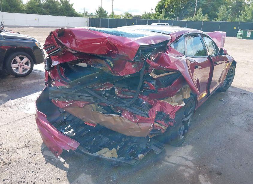 Photo 4 of 2023 Tesla Model S PLAID TRI MOTOR ALL-WHEEL DRIVE (VIN 5YJSA1E66PF530641)