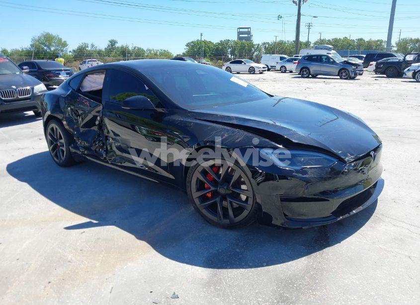 2023 Tesla Model S PLAID TRI MOTOR ALL-WHEEL DRIVE (VIN 5YJSA1E67PF528171) main photo