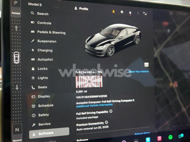 Photo 11 of 2021 TESLA MODEL S N/A (VIN 5YJSA1E68MF432125)
