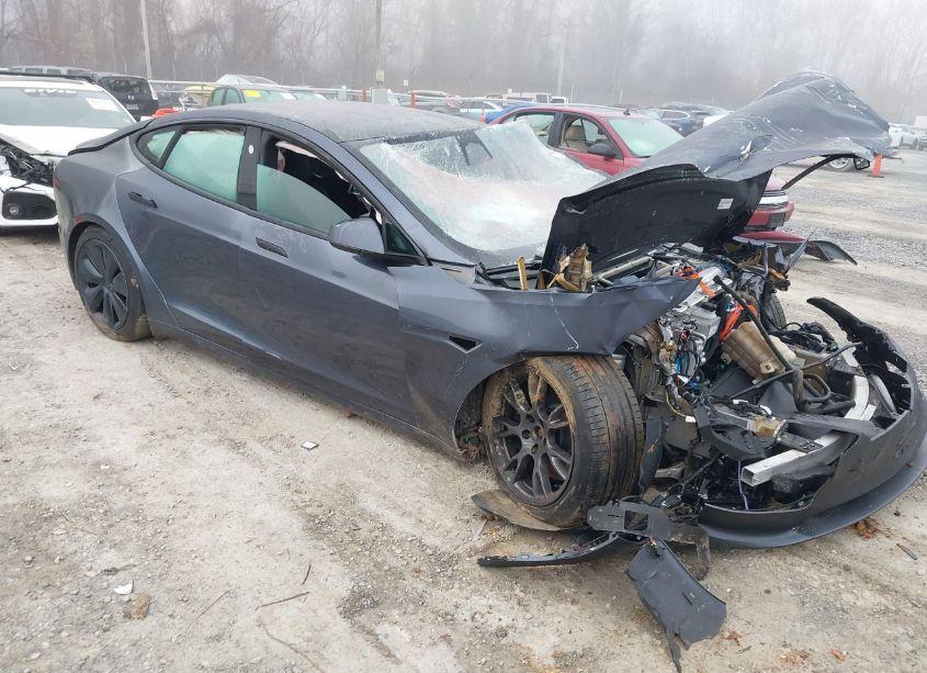 2023 Tesla Model S PLAID TRI MOTOR ALL-WHEEL DRIVE (VIN 5YJSA1E68PF499134) main photo