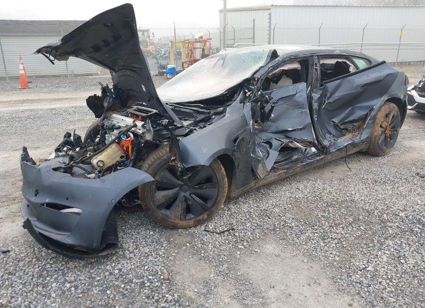 Photo 2 of 2023 Tesla Model S PLAID TRI MOTOR ALL-WHEEL DRIVE (VIN 5YJSA1E68PF499134)
