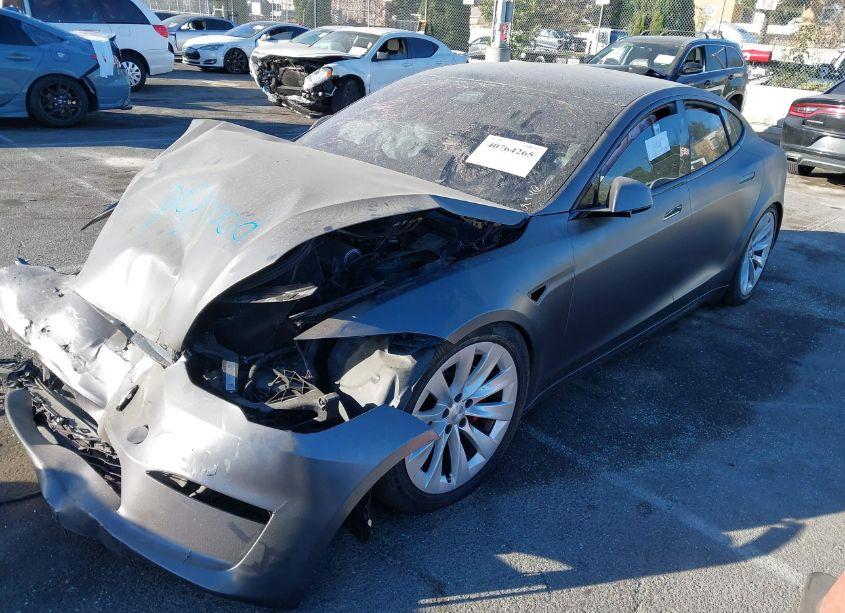 Photo 2 of 2021 Tesla Model S PLAID TRI MOTOR ALL-WHEEL DRIVE (VIN 5YJSA1E69MF432022)