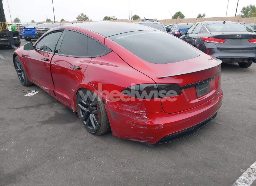Photo 3 of 2023 Tesla Model S PLAID TRI MOTOR ALL-WHEEL DRIVE (VIN 5YJSA1E69PF510559)