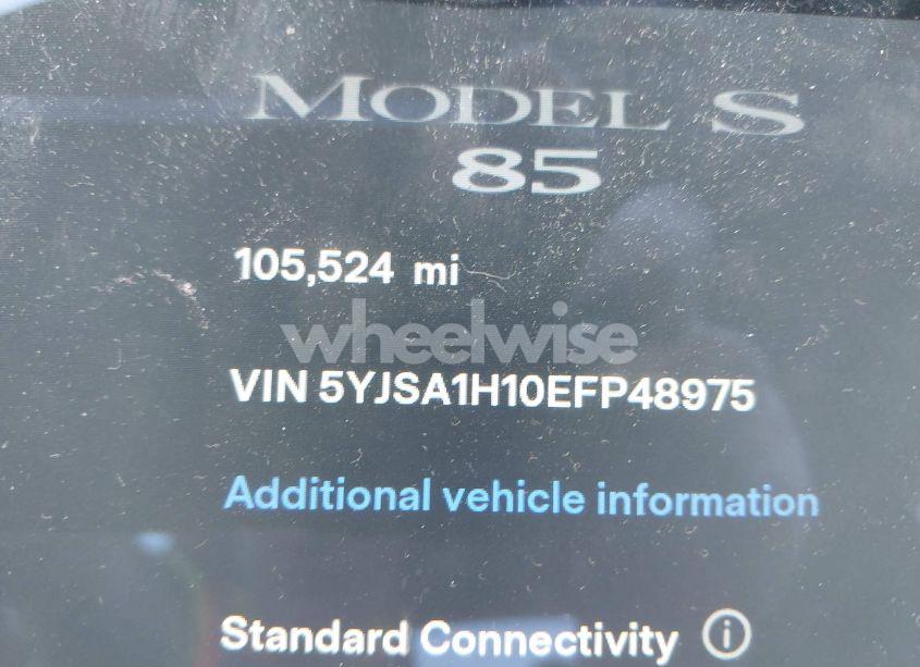 Photo 15 of 2014 Tesla Model S P85 (VIN 5YJSA1H10EFP48975)