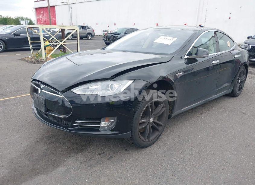 Photo 2 of 2014 Tesla Model S P85 (VIN 5YJSA1H10EFP48975)