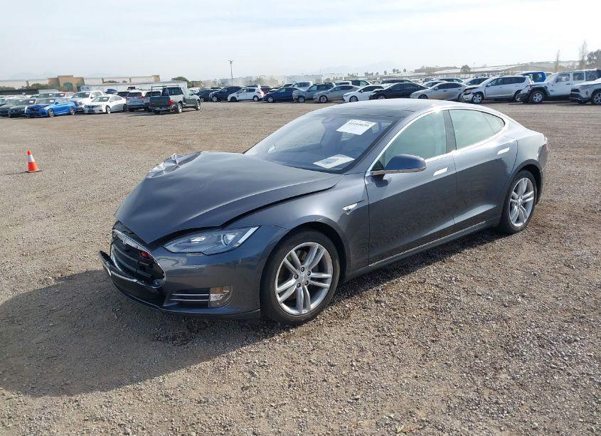 Photo 2 of 2014 Tesla Model S P85 (VIN 5YJSA1H10EFP65033)