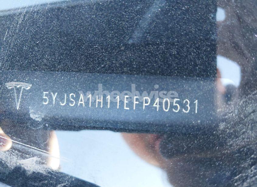 Photo 9 of 2014 Tesla Model S P85 (VIN 5YJSA1H11EFP40531)