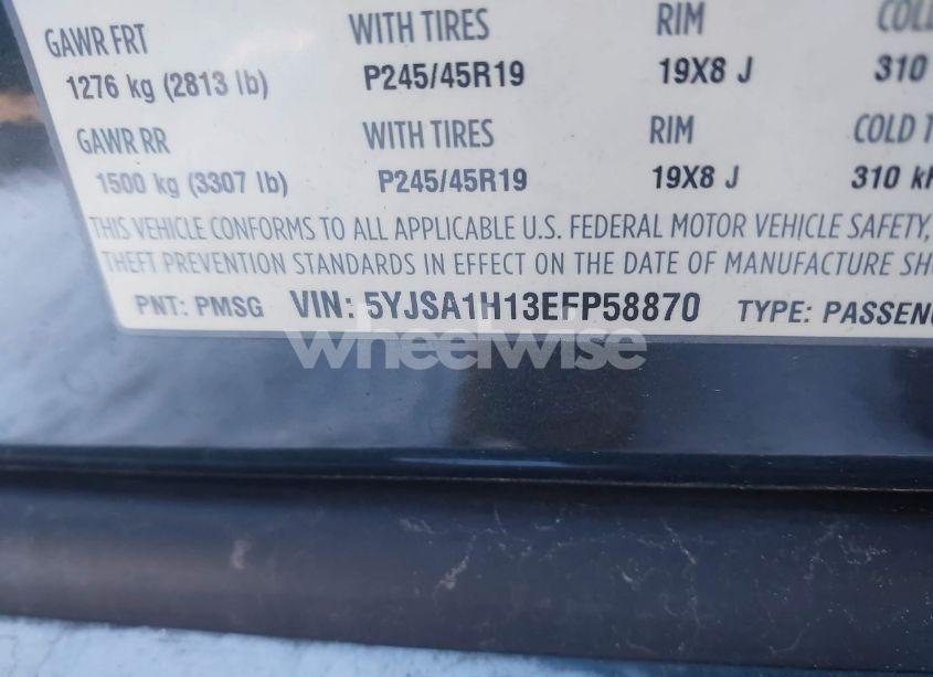 Photo 9 of 2014 Tesla Model S P85 (VIN 5YJSA1H13EFP58870)