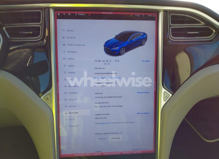 Photo 18 of 2014 Tesla Model S P85 (VIN 5YJSA1H15EFP48938)