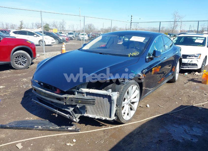 Photo 2 of 2014 Tesla Model S P85 (VIN 5YJSA1H16EFP50410)