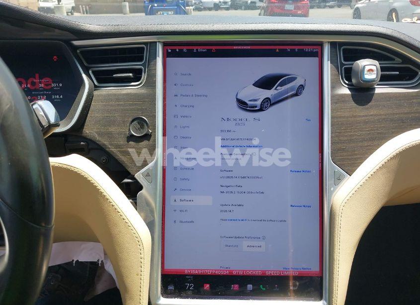Photo 19 of 2014 Tesla Model S P85 (VIN 5YJSA1H17EFP40534)