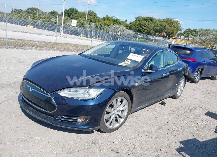 Photo 2 of 2014 Tesla Model S P85 (VIN 5YJSA1H1XEFP28376)