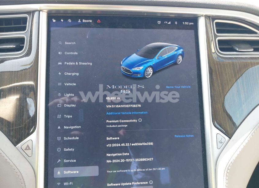 Photo 7 of 2014 Tesla Model S P85 (VIN 5YJSA1H1XEFP28376)