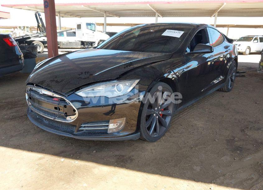 Photo 2 of 2014 Tesla Model S P85D (VIN 5YJSA1H20EFP62979)