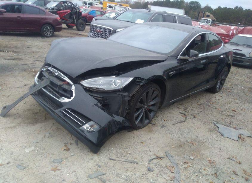 Photo 2 of 2014 Tesla Model S P85D (VIN 5YJSA1H21EFP63557)