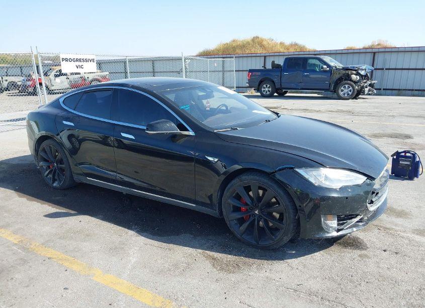 2014 Tesla Model S P85D (VIN 5YJSA1H26EFP64087) main photo