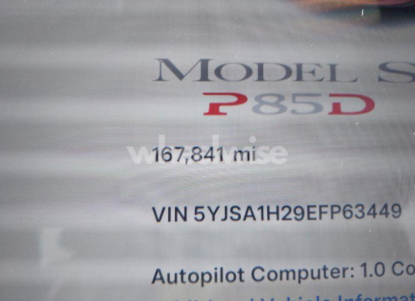 Photo 15 of 2014 Tesla Model S P85D (VIN 5YJSA1H29EFP63449)