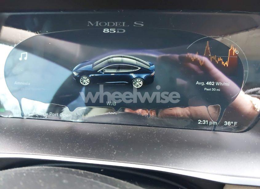 Photo 7 of 2015 Tesla Model S 70D/85D/P85D (VIN 5YJSA1H29FFP73187)