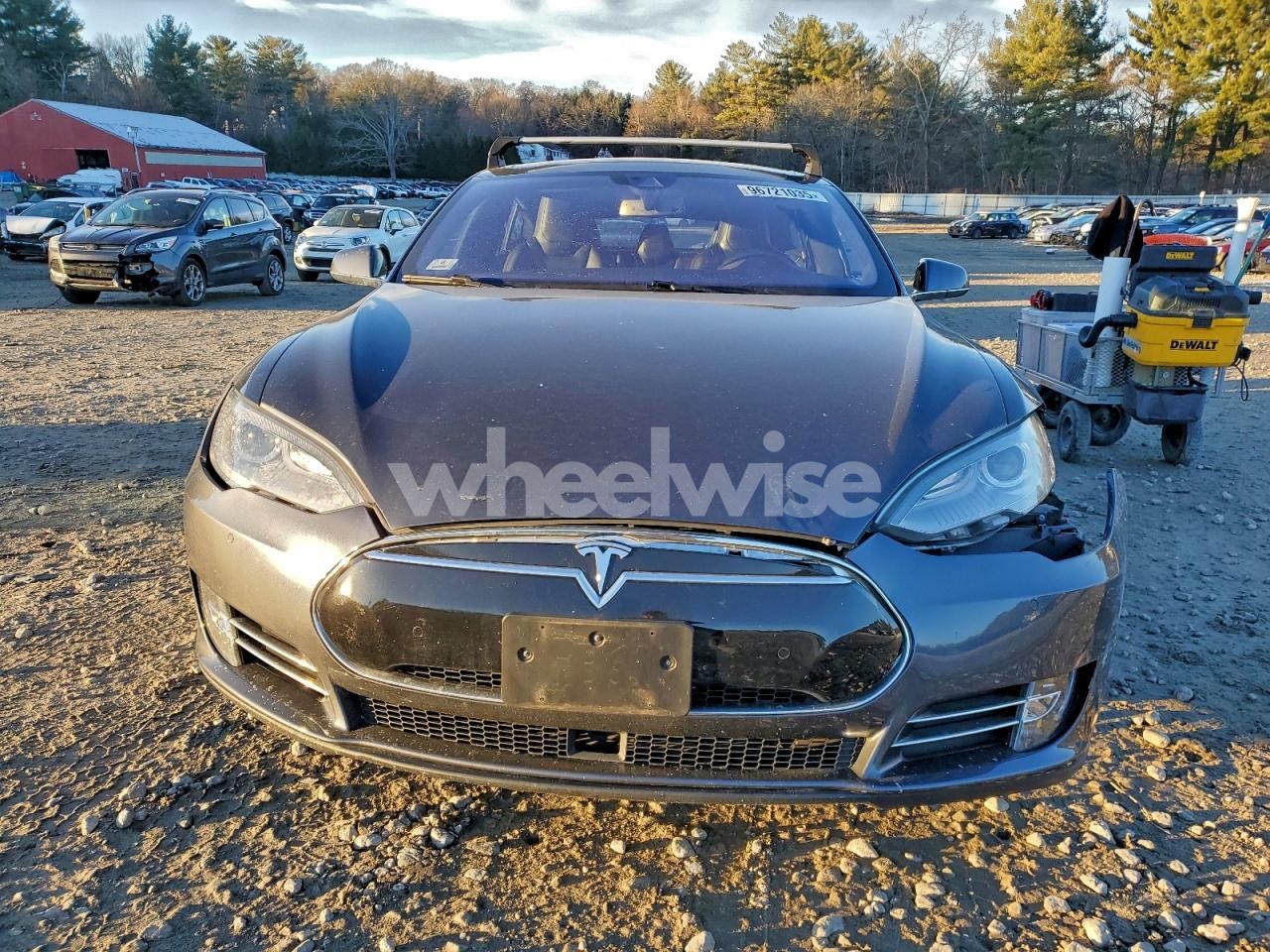 Photo 5 of 2015 TESLA MODEL S P85D (VIN 5YJSA1H48FF080287)