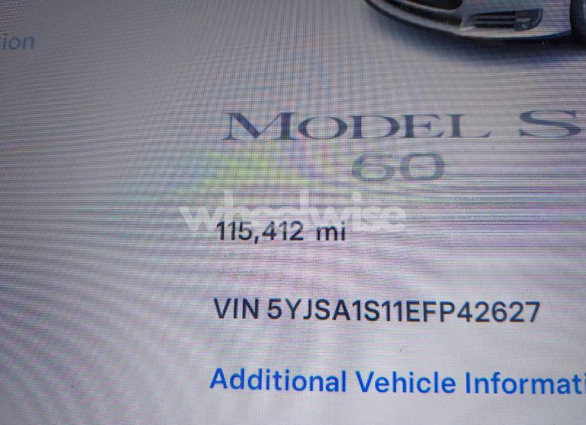 Photo 15 of 2014 Tesla Model S (VIN 5YJSA1S11EFP42627)