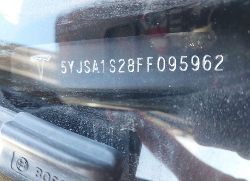 Photo 9 of 2015 Tesla Model S 70D/85D/P85D (VIN 5YJSA1S28FF095962)