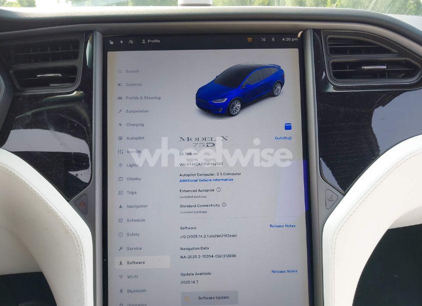 Photo 7 of 2018 Tesla Model X (VIN 5YJXCAE21JF142592)